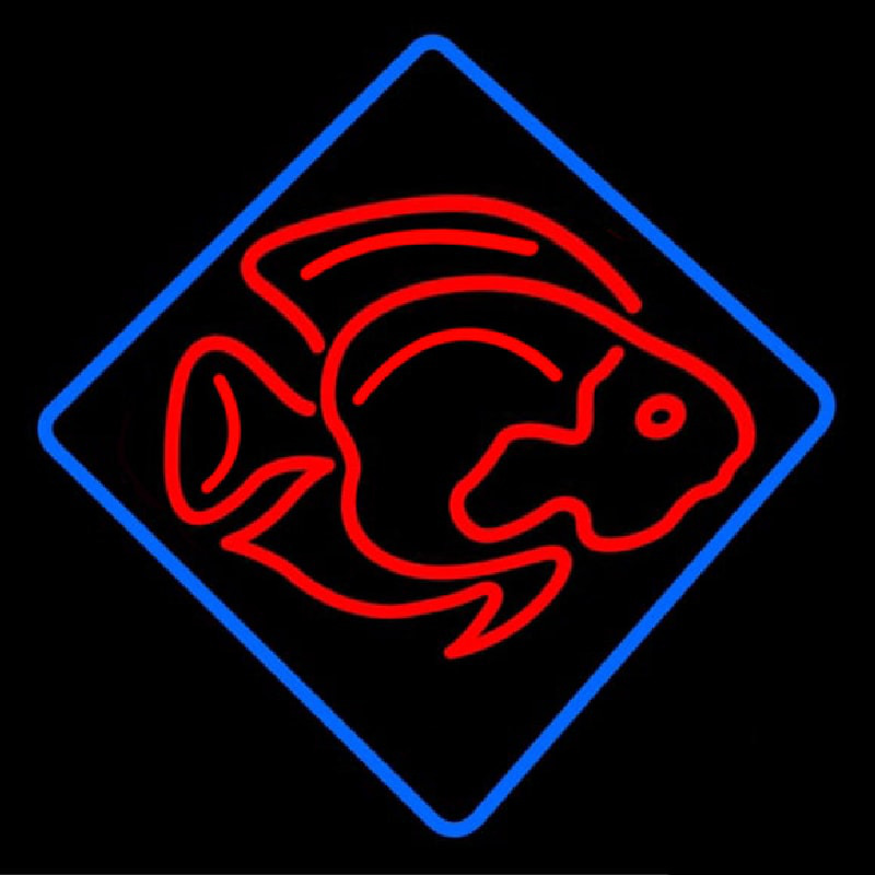 Fish Shaped Neontábla