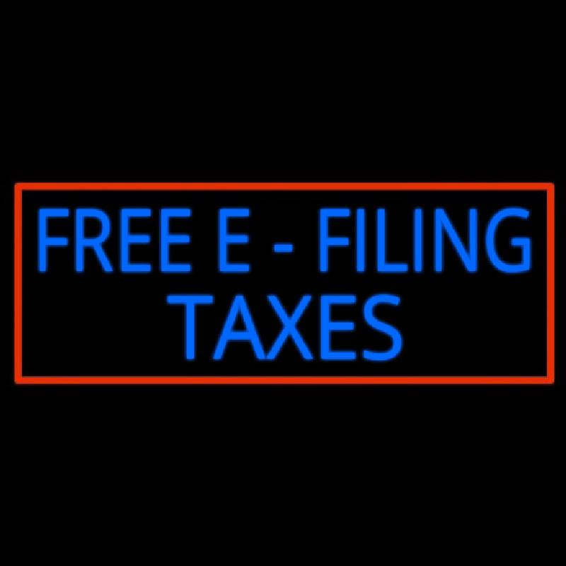 Free E Filing Ta es Neontábla