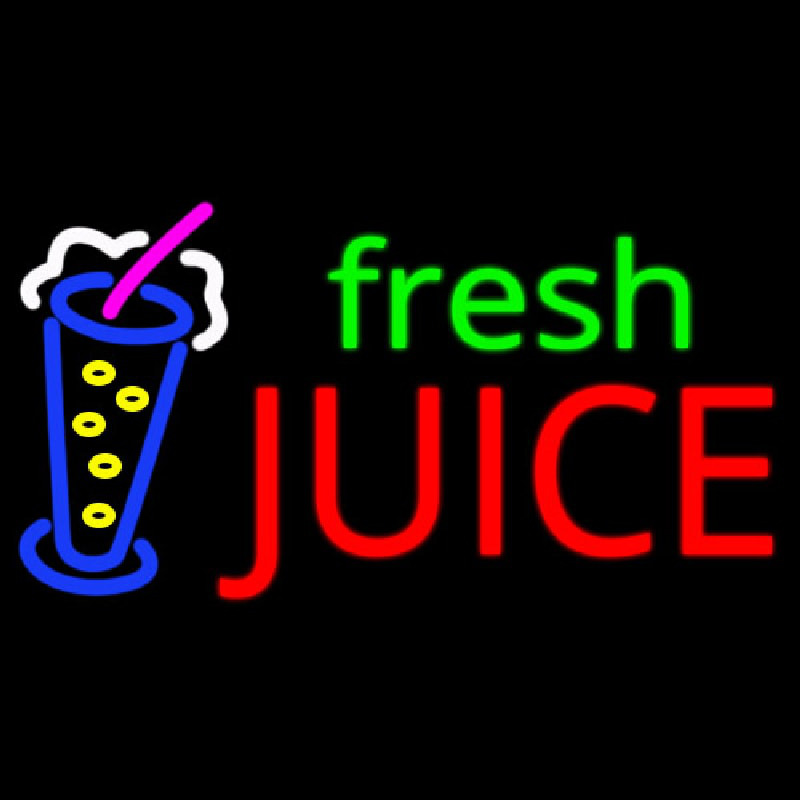 Fresh Juice Neontábla