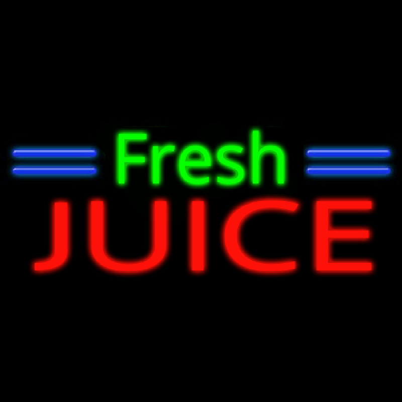 Fresh Juice Neontábla