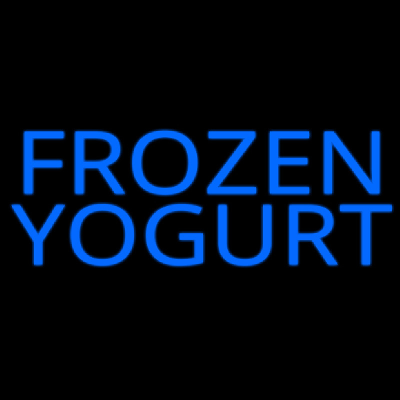 Frozen Yogurt Neontábla