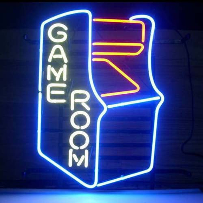 Gameroom Retro Bolt Nyitva Neontábla