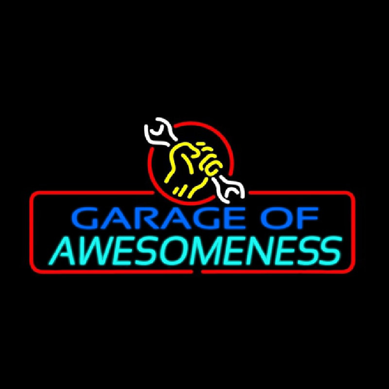 Garage Of Awesomeness Neontábla