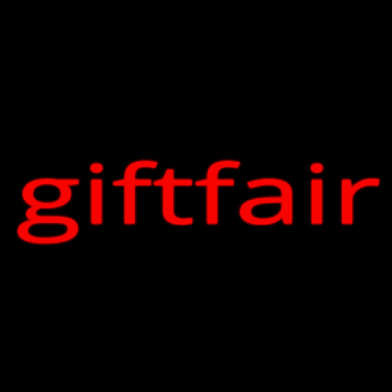 Gift Fair Neontábla