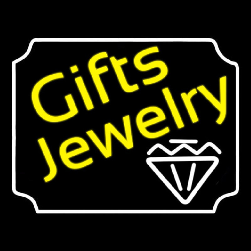 Gifts Jewelry Neontábla