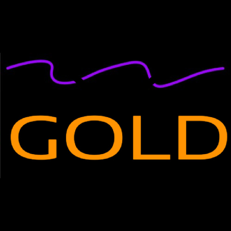 Gold Neontábla
