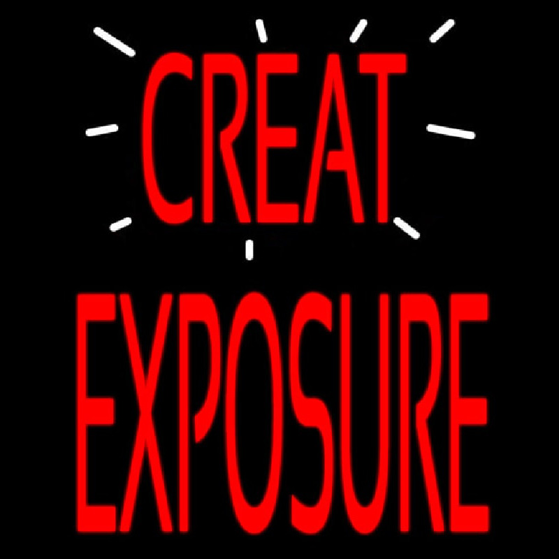 Great E posure Neontábla