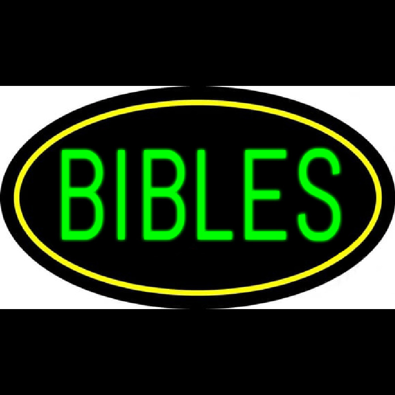 Green Bibles Neontábla