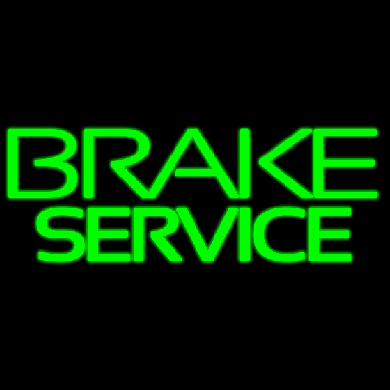 Green Brake Service Neontábla