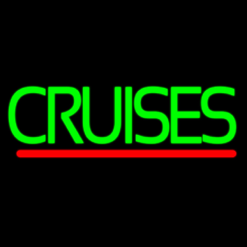 Green Cruises Neontábla