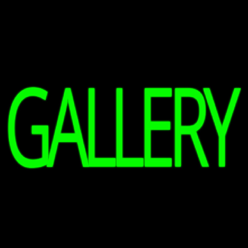 Green Gallery Neontábla