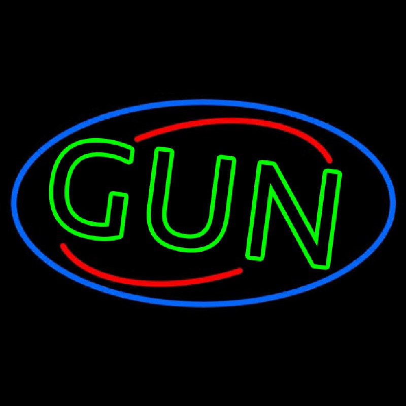 Green Gun Neontábla