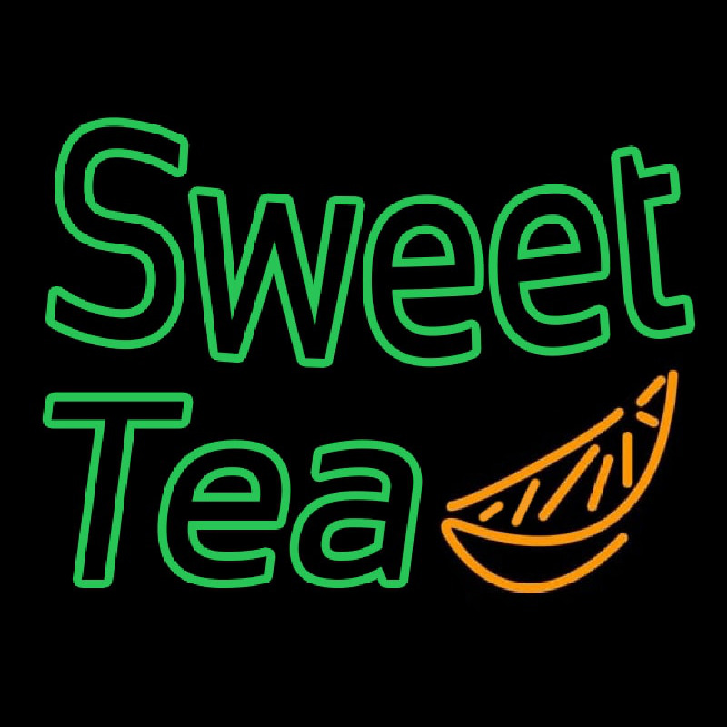 Green Sweet Tea Neontábla