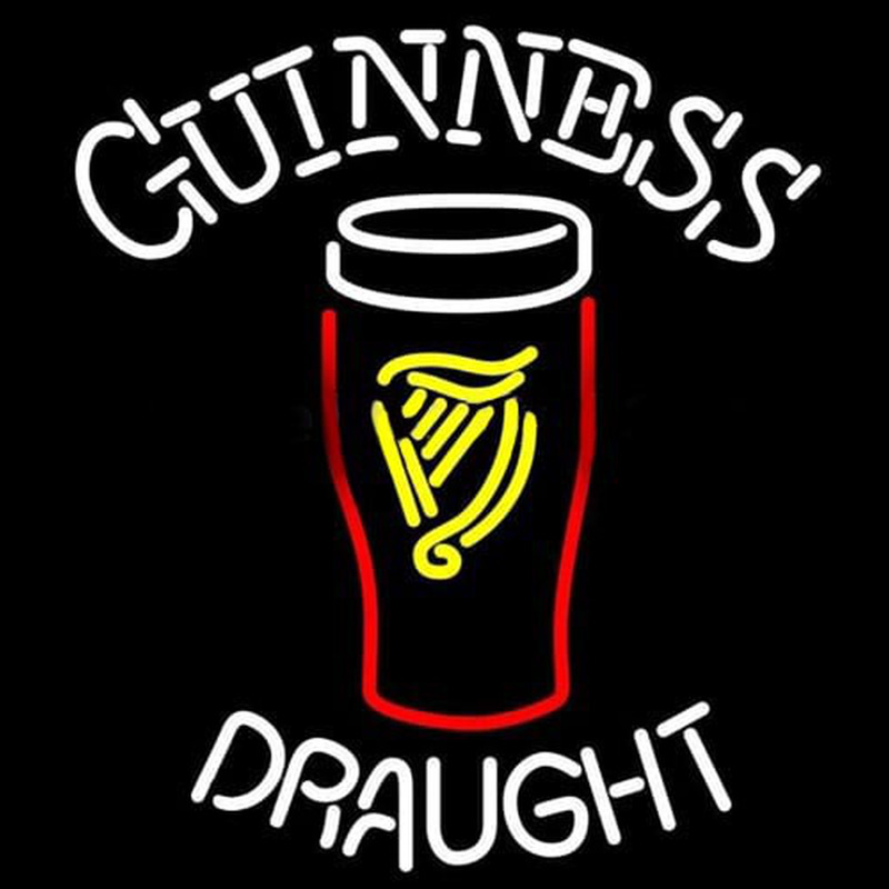 Guinness draught Neontábla