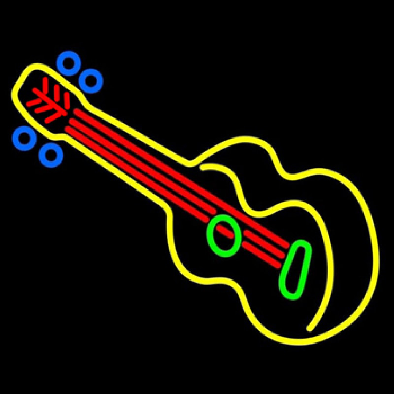 Guitar Strings  Neontábla