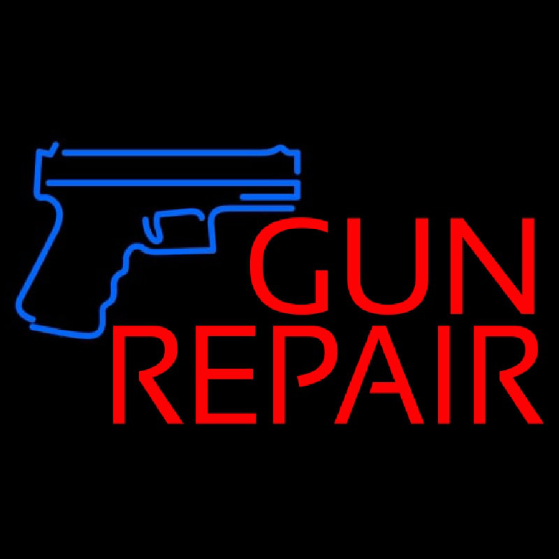 Gun Repair Neontábla