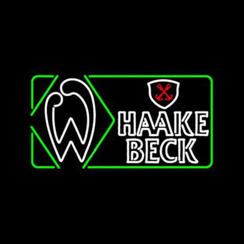 Haake Becks Beer Neontábla