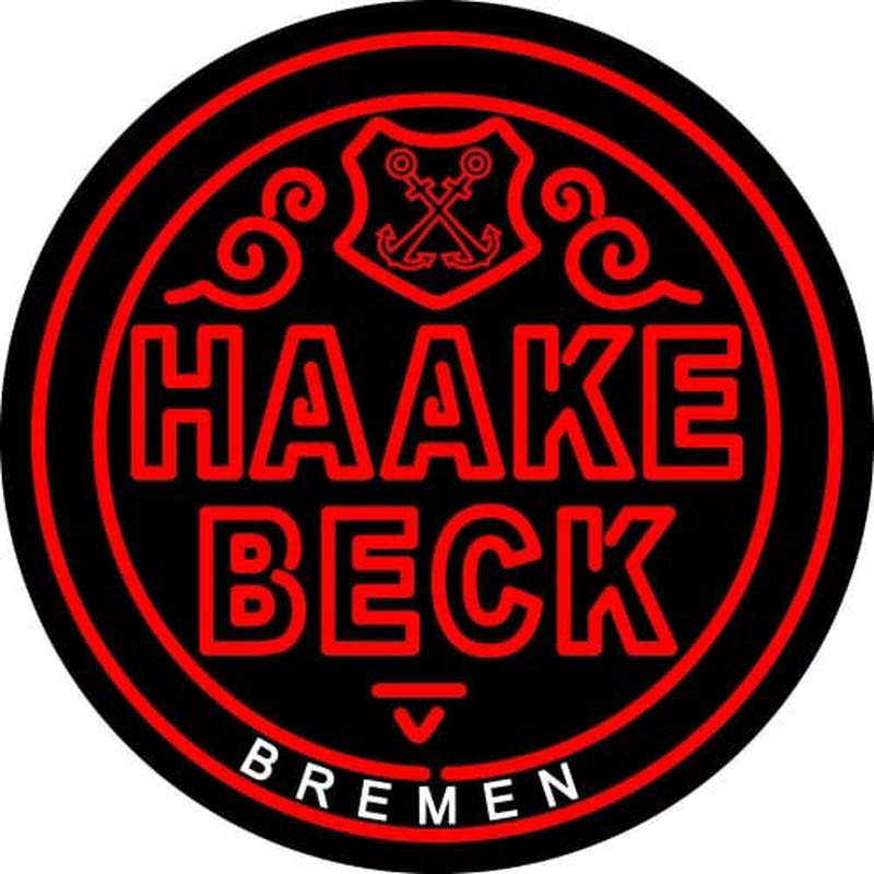 Haake Becks Beer Neontábla