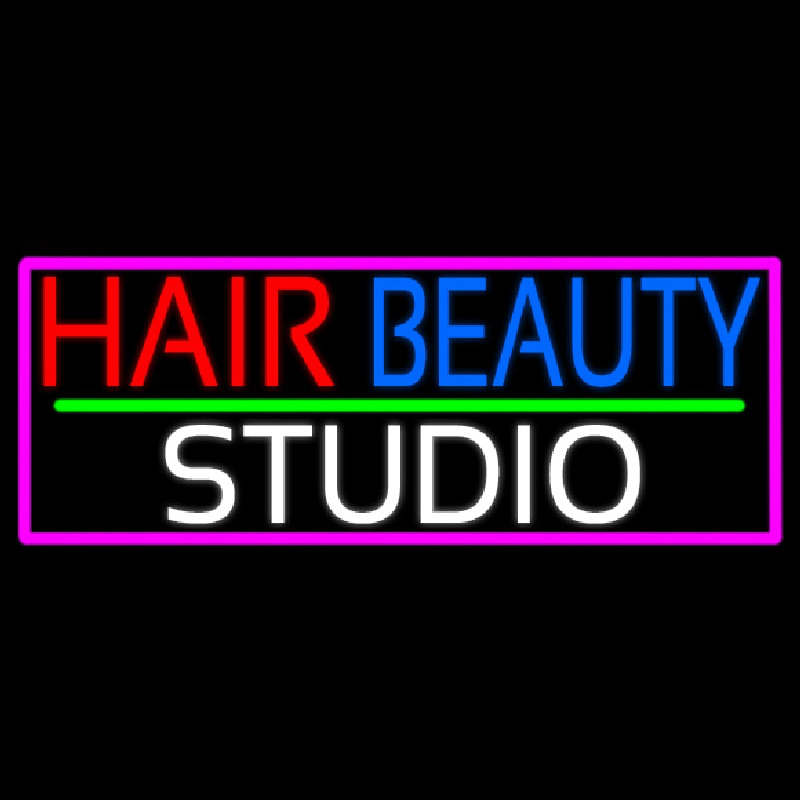 Hair Beauty Studio Neontábla