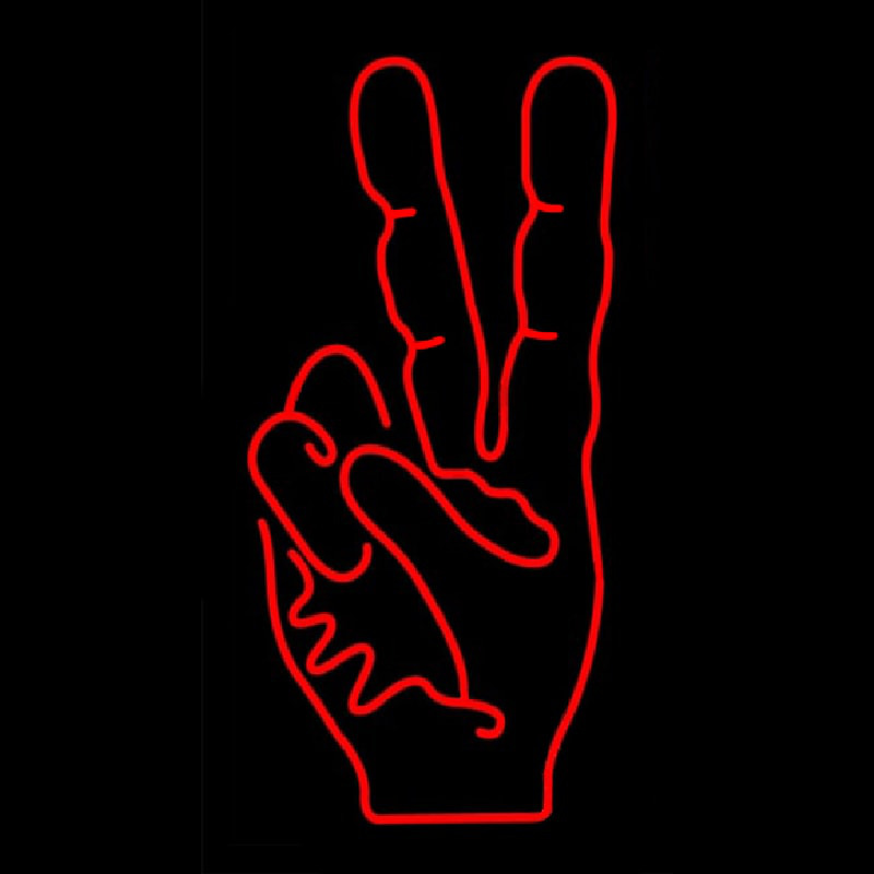Hand Logo Neontábla