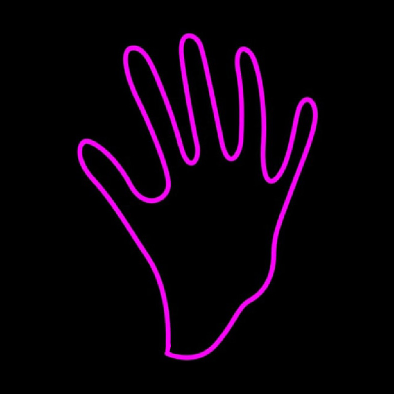 Hand Neontábla