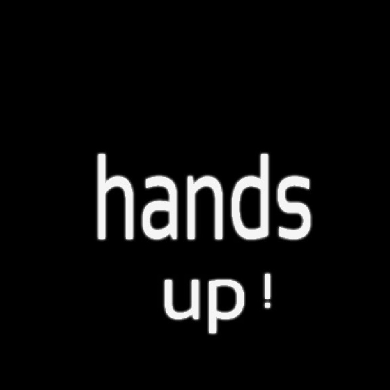 Hands Up Neontábla