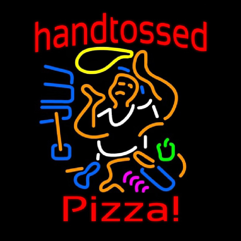 Handtossed Pizza Neontábla