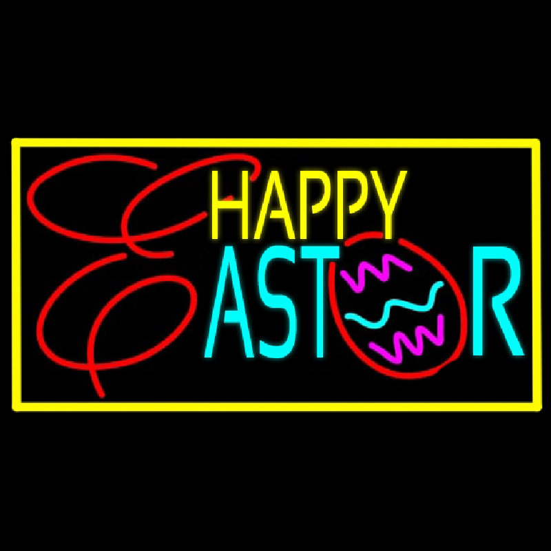 Happy Easter 1 Neontábla