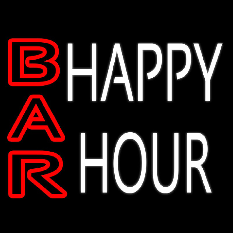 Happy Hour Bar Neontábla