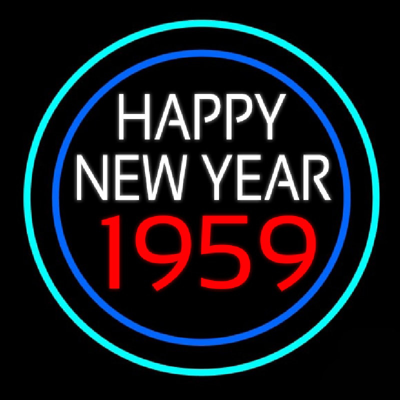 Happy New Year 1959 Bioshock Neontábla
