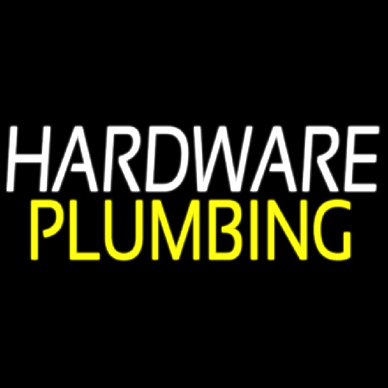Hardware Plumbing Neontábla