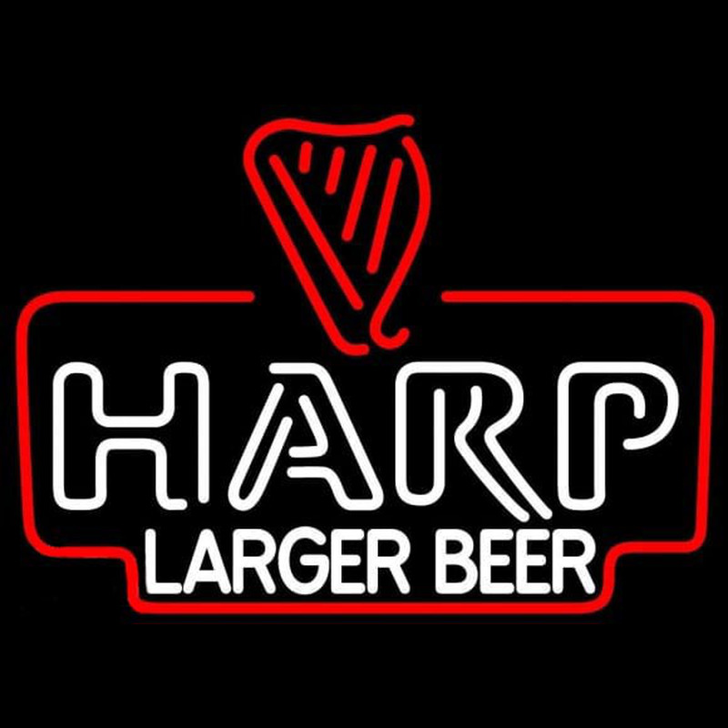 Harp Lager Neontábla