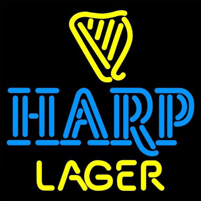 Harp Lager Neontábla