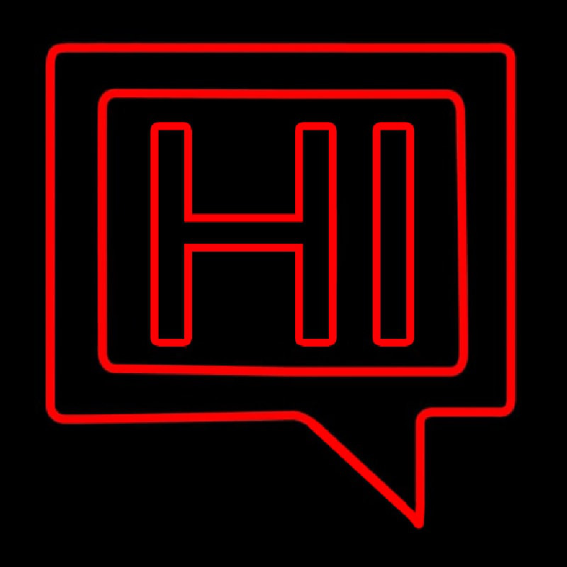 Hi Neontábla