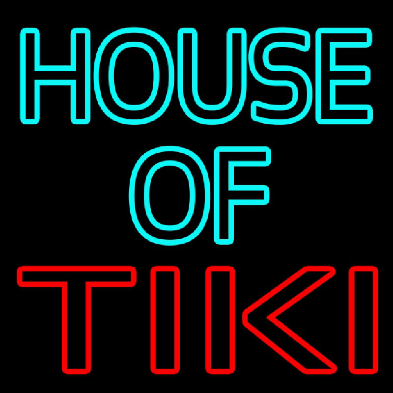 House Of Tiki Neontábla