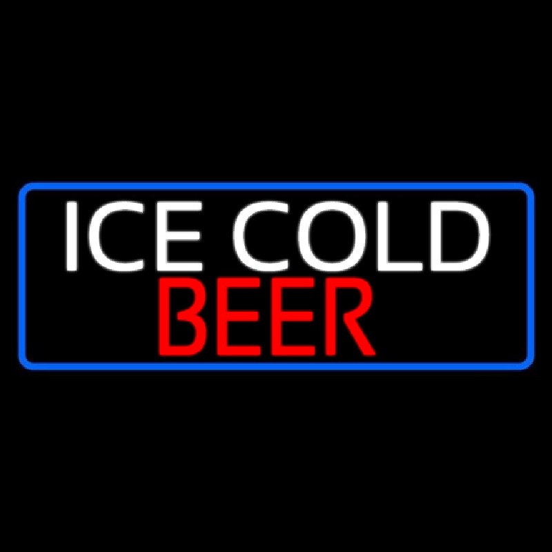 Ice Cold Beer Neontábla