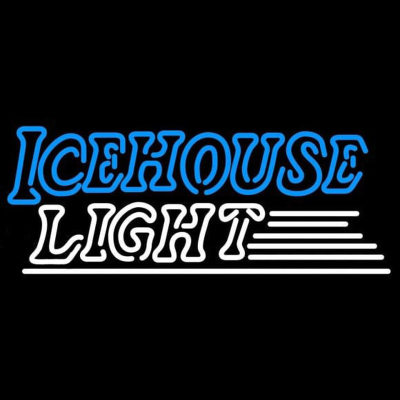 Icehouse Light Beer Sign Neontábla