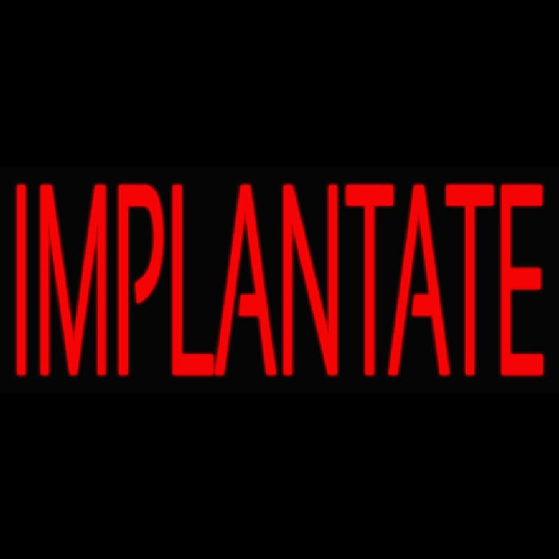 Implantate Neontábla