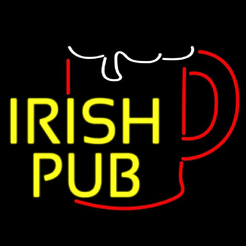 Irish Pub Neontábla