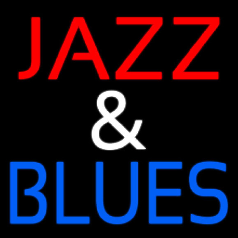 Jazz And Blues 1 Neontábla