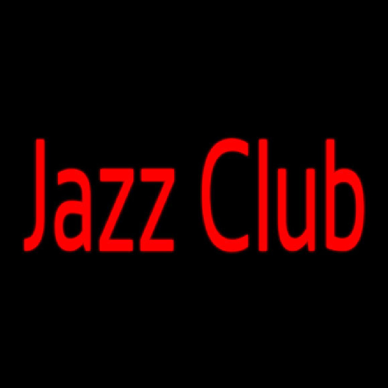 Jazz Club In Red Neontábla