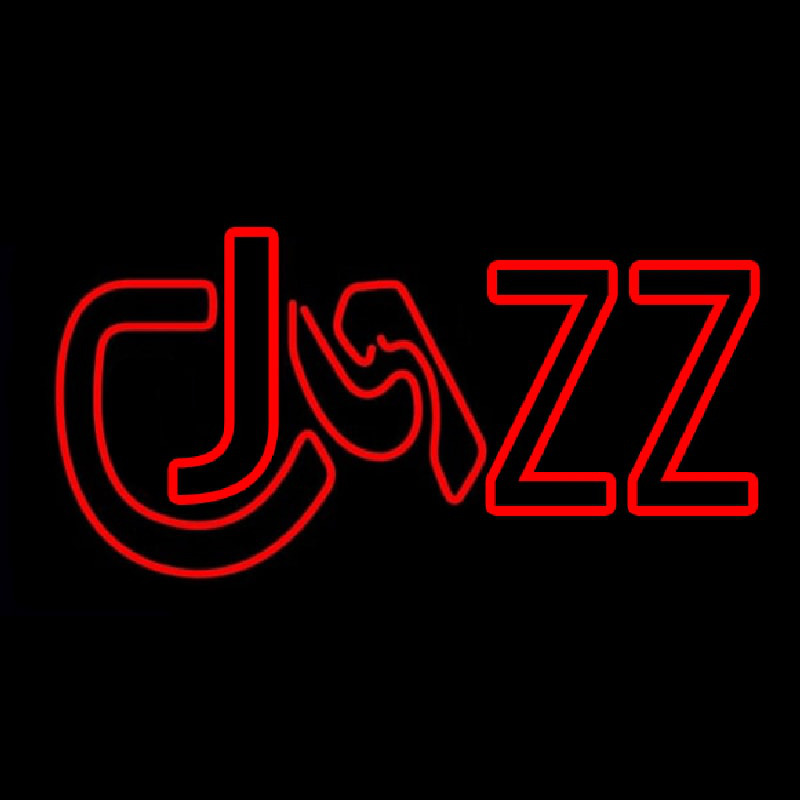 Jazz Red Colored Neontábla