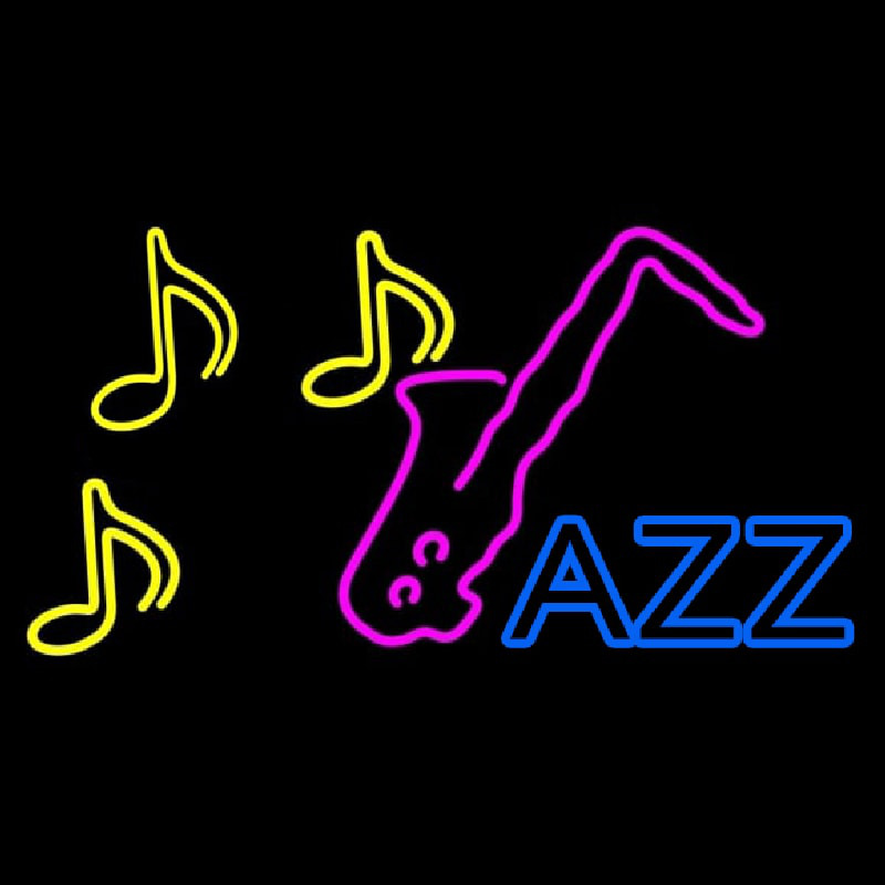 Jazz With Logo 1 Neontábla