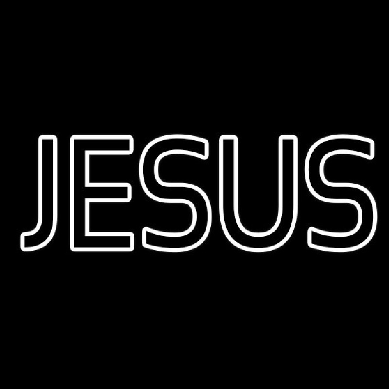 Jesus Block Neontábla