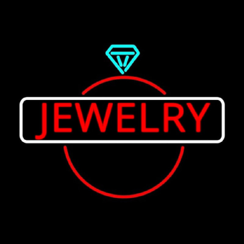 Jewelry Center Ring Logo Neontábla