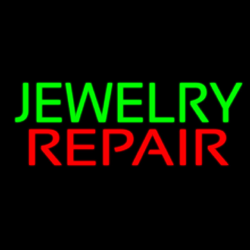 Jewelry Repair Block Neontábla