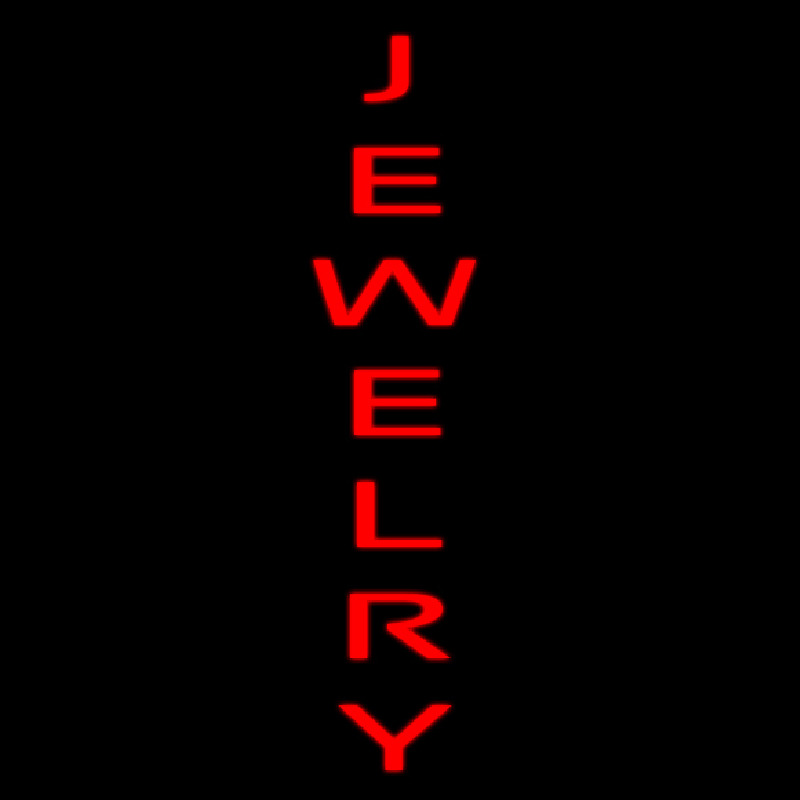 Jewelry Vertical Neontábla