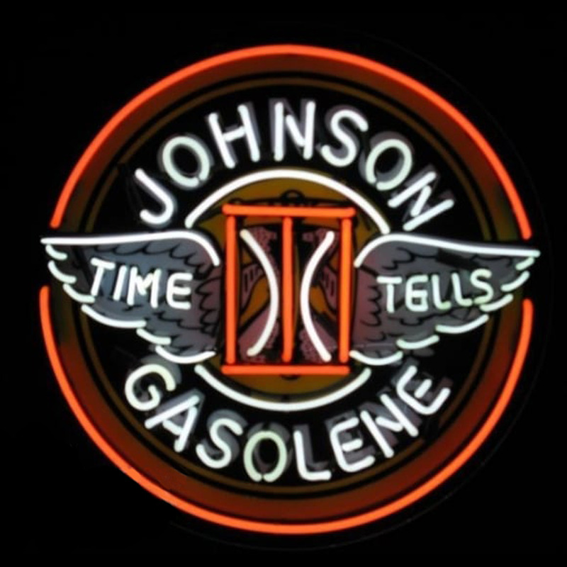 Johnson Gasoline Neontábla