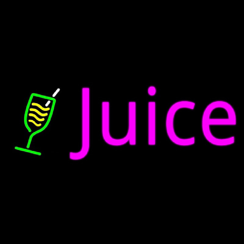 Juice Logo Neontábla