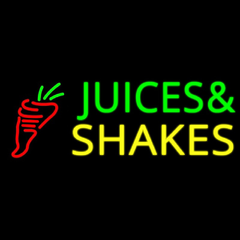 Juice Shake Neontábla